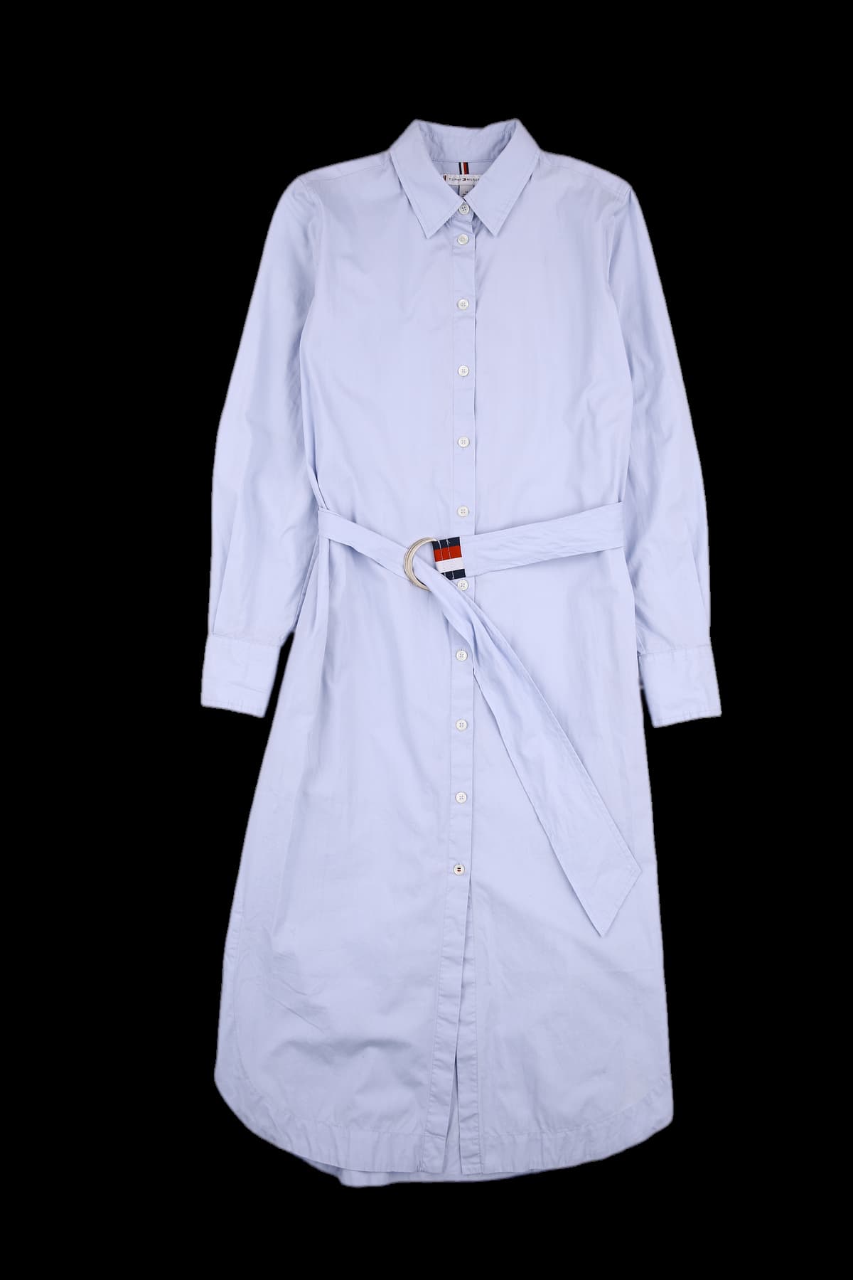 코튼 벨티드 원피스