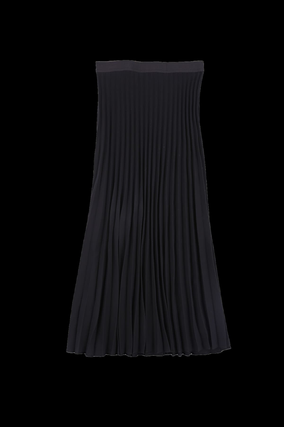 플리츠 롱 스커트