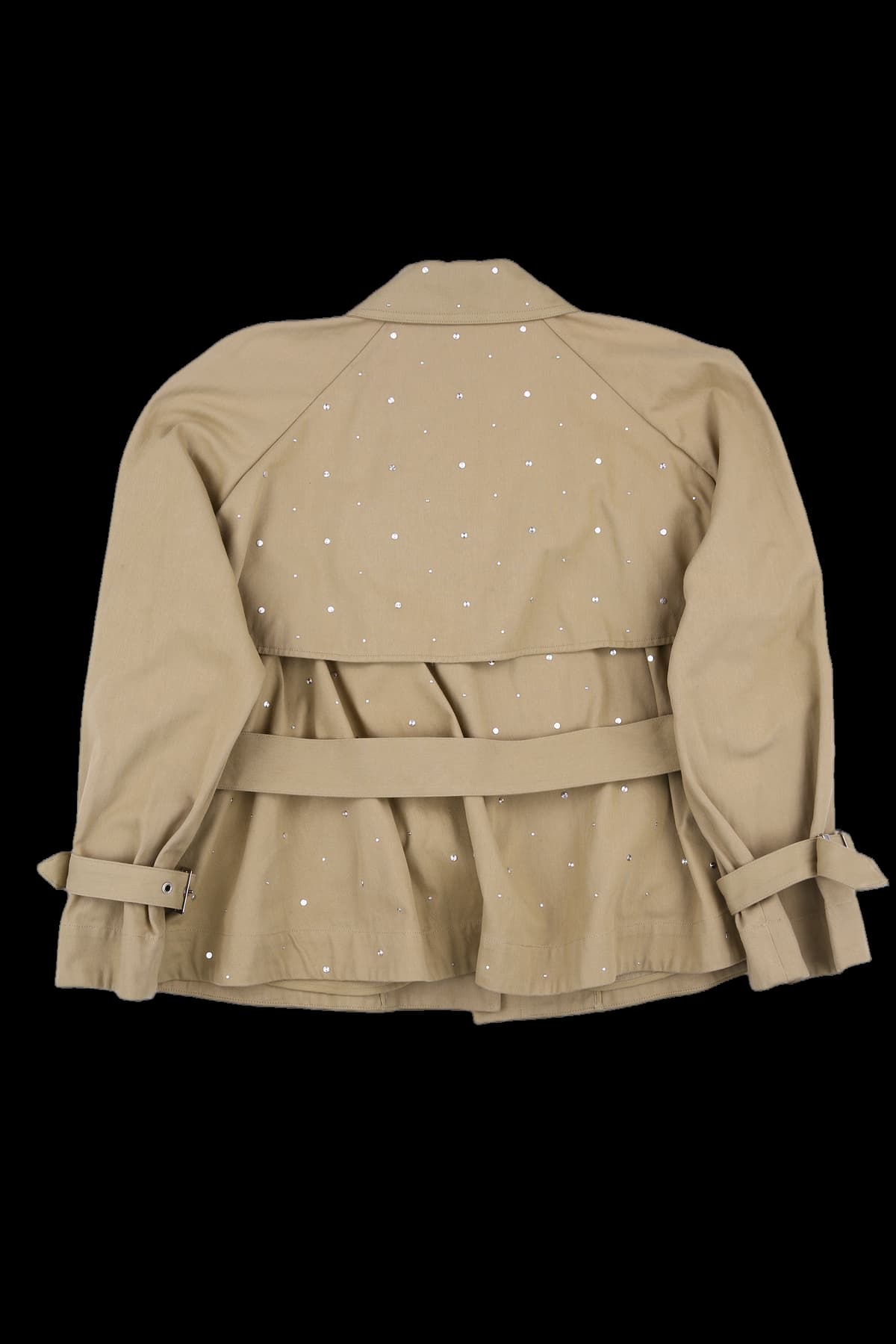 벨티드 카라자켓 