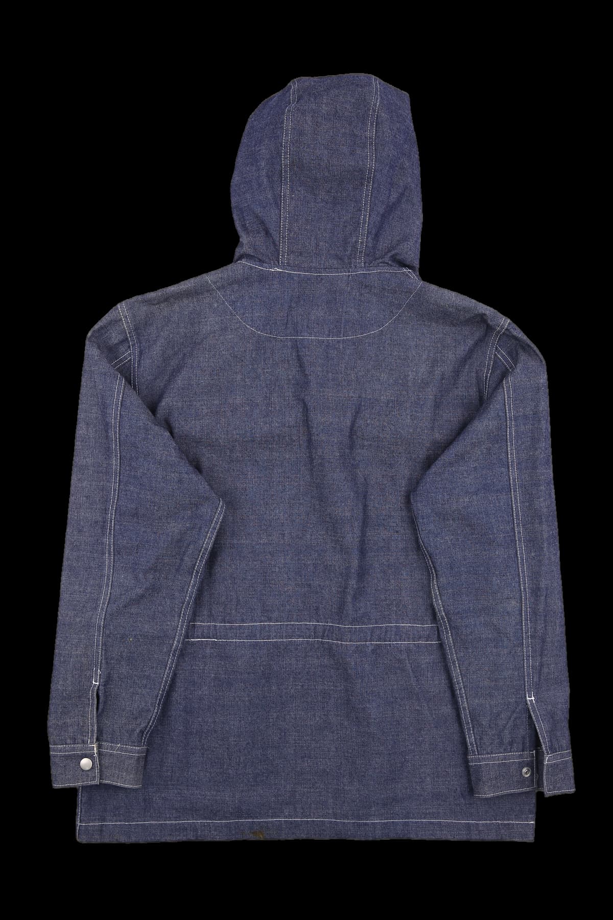 [남여공용] 후드 데님반집업