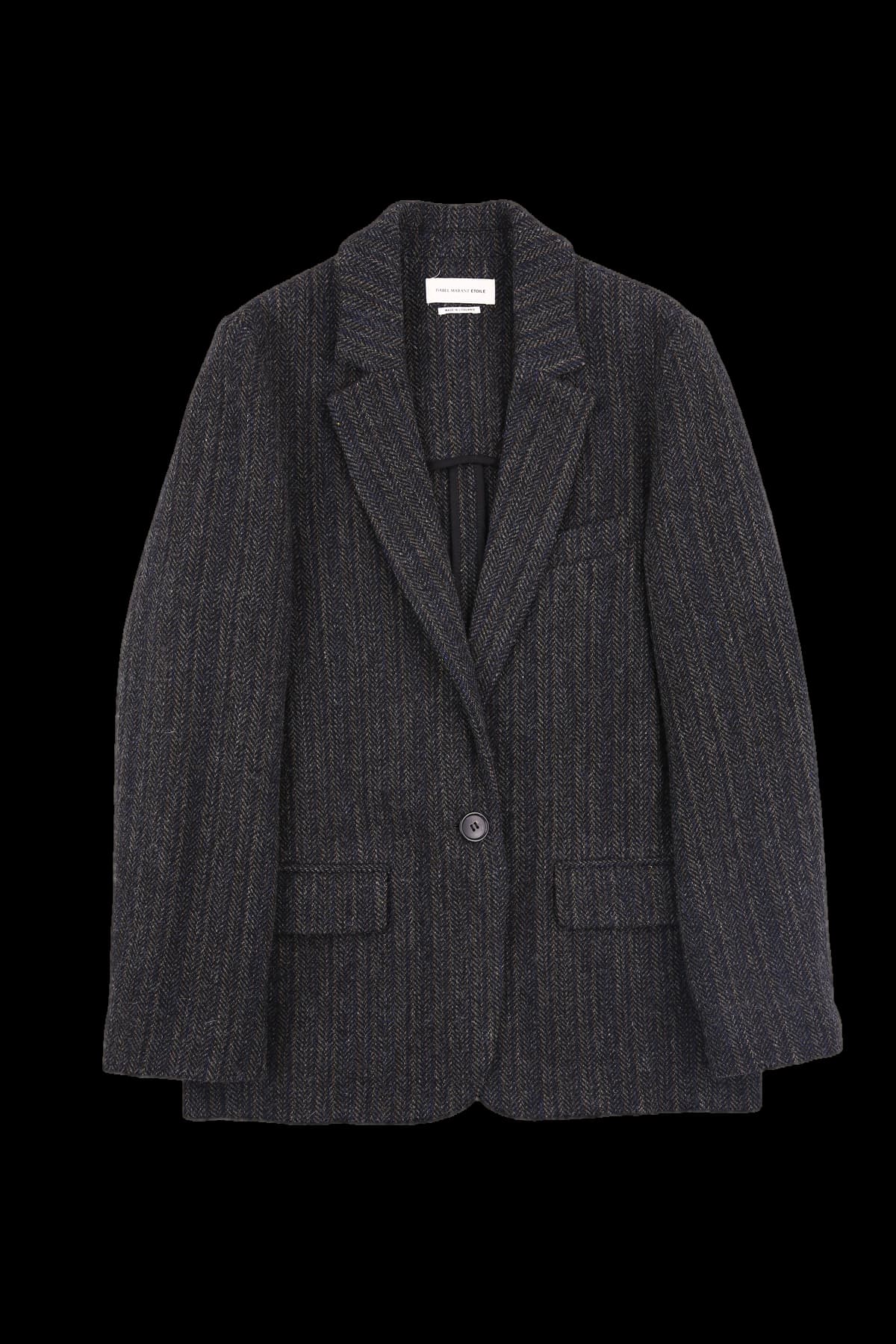 울 싱글 블레이저