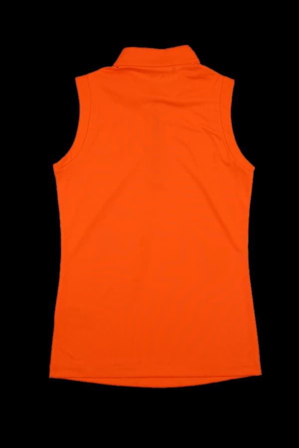 하프 집업 민소매