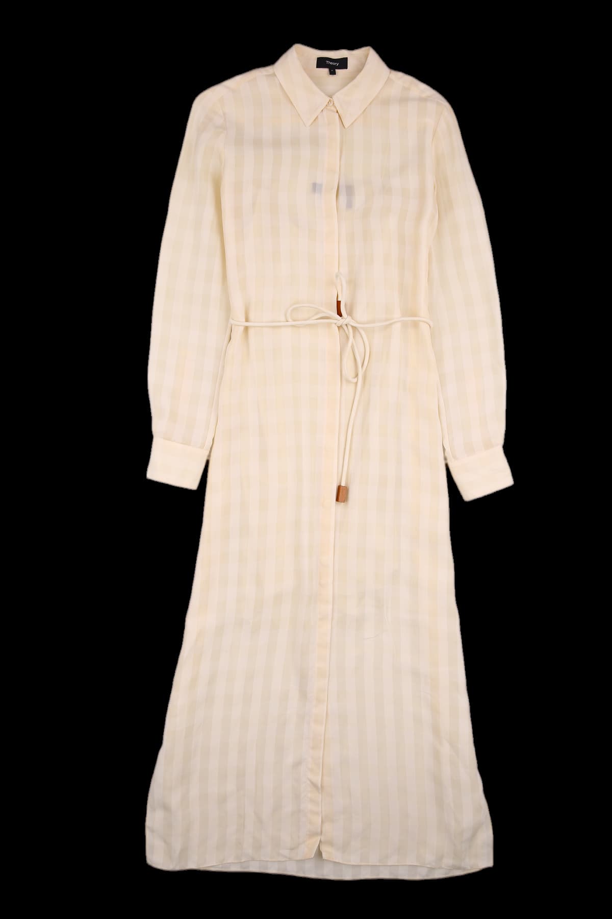 벨티드 셔츠 드레스