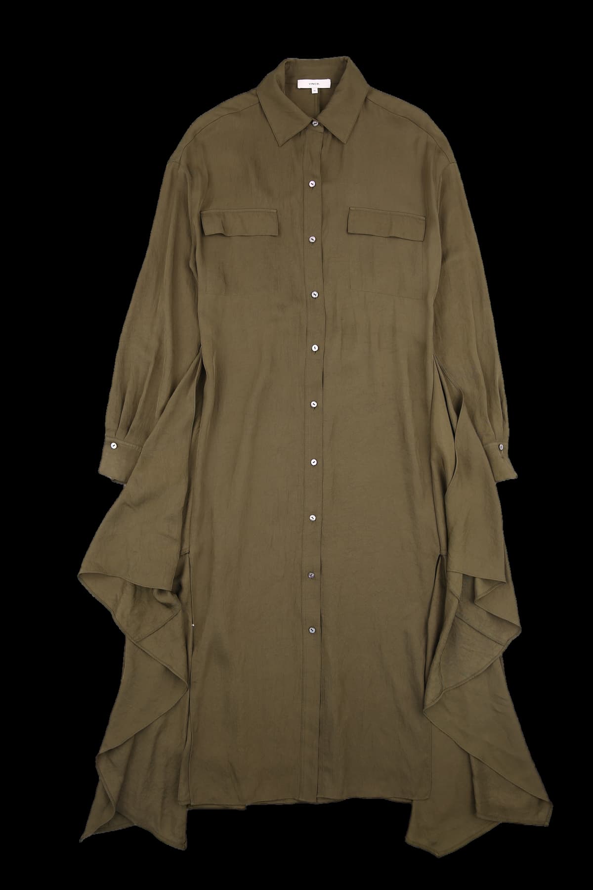 실키 롱 원피스