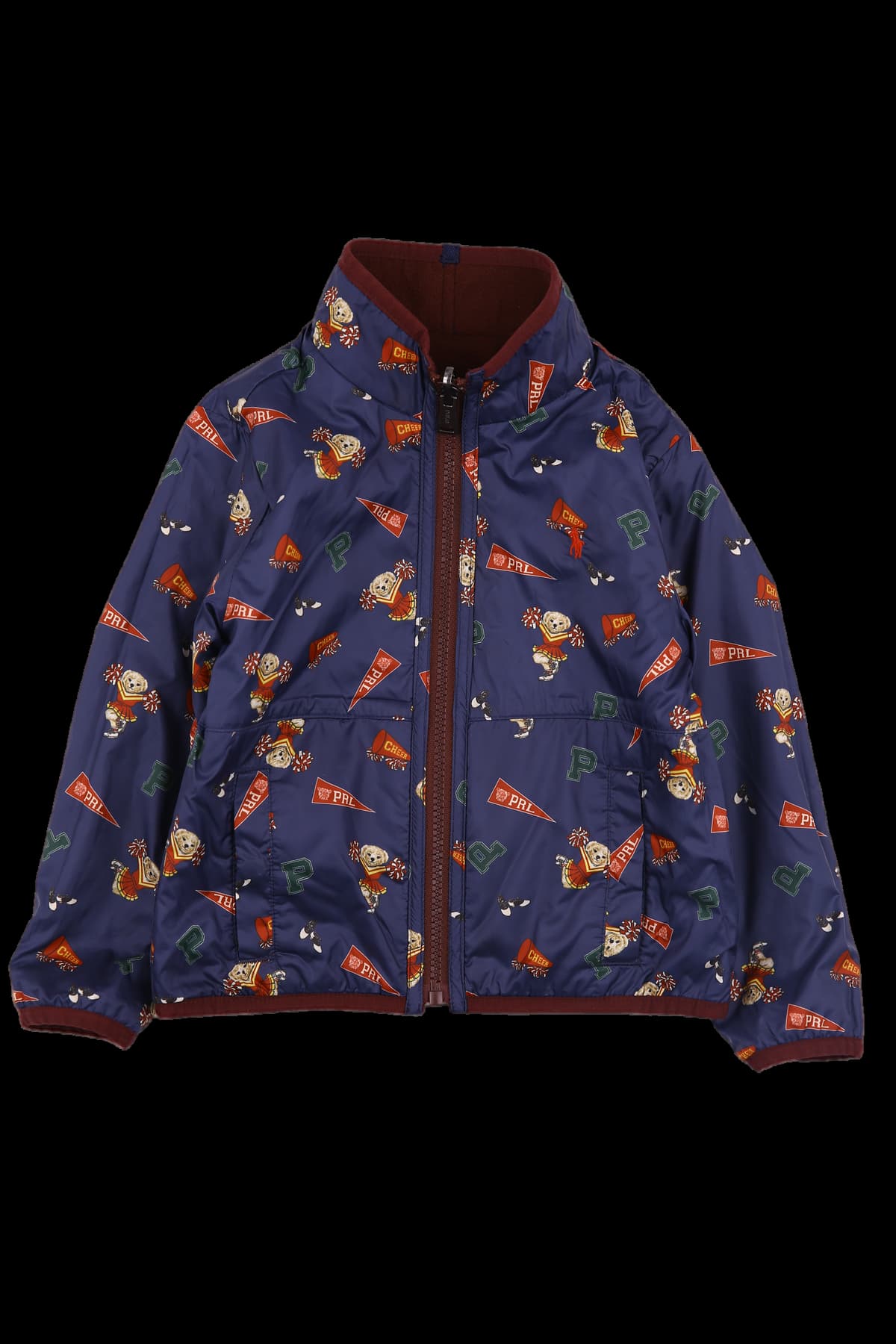 [키즈]  양면 하프넥 집업 