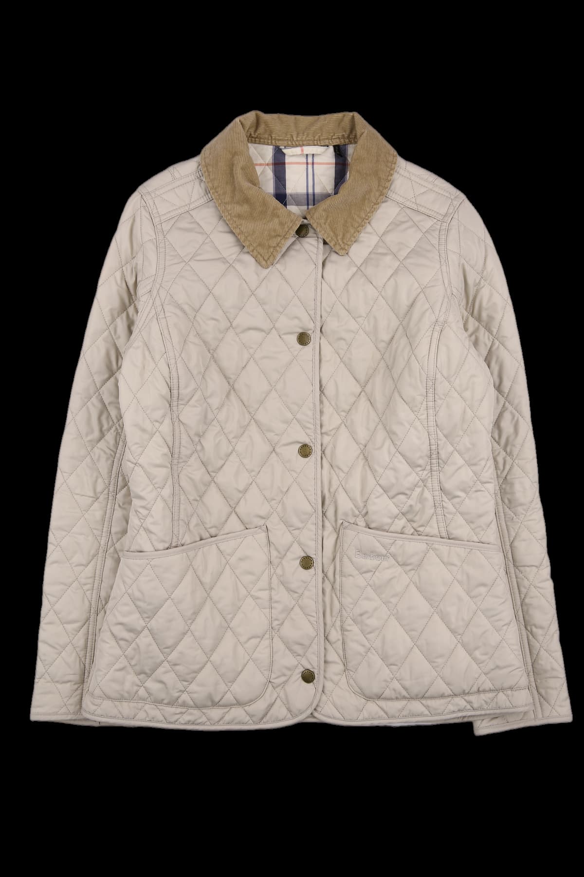 카라 퀄팅 자켓 