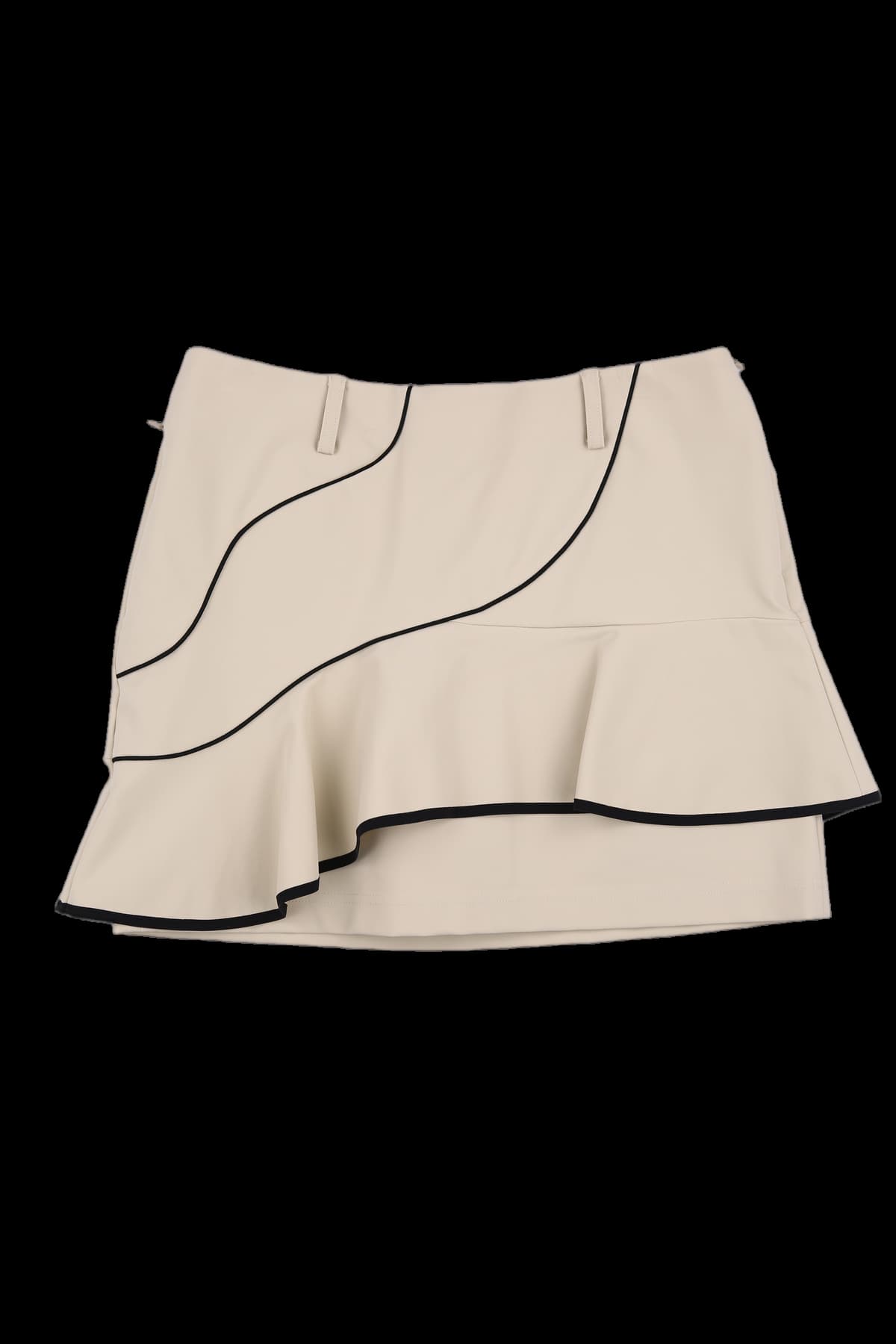 레이어드 플레어 스커트