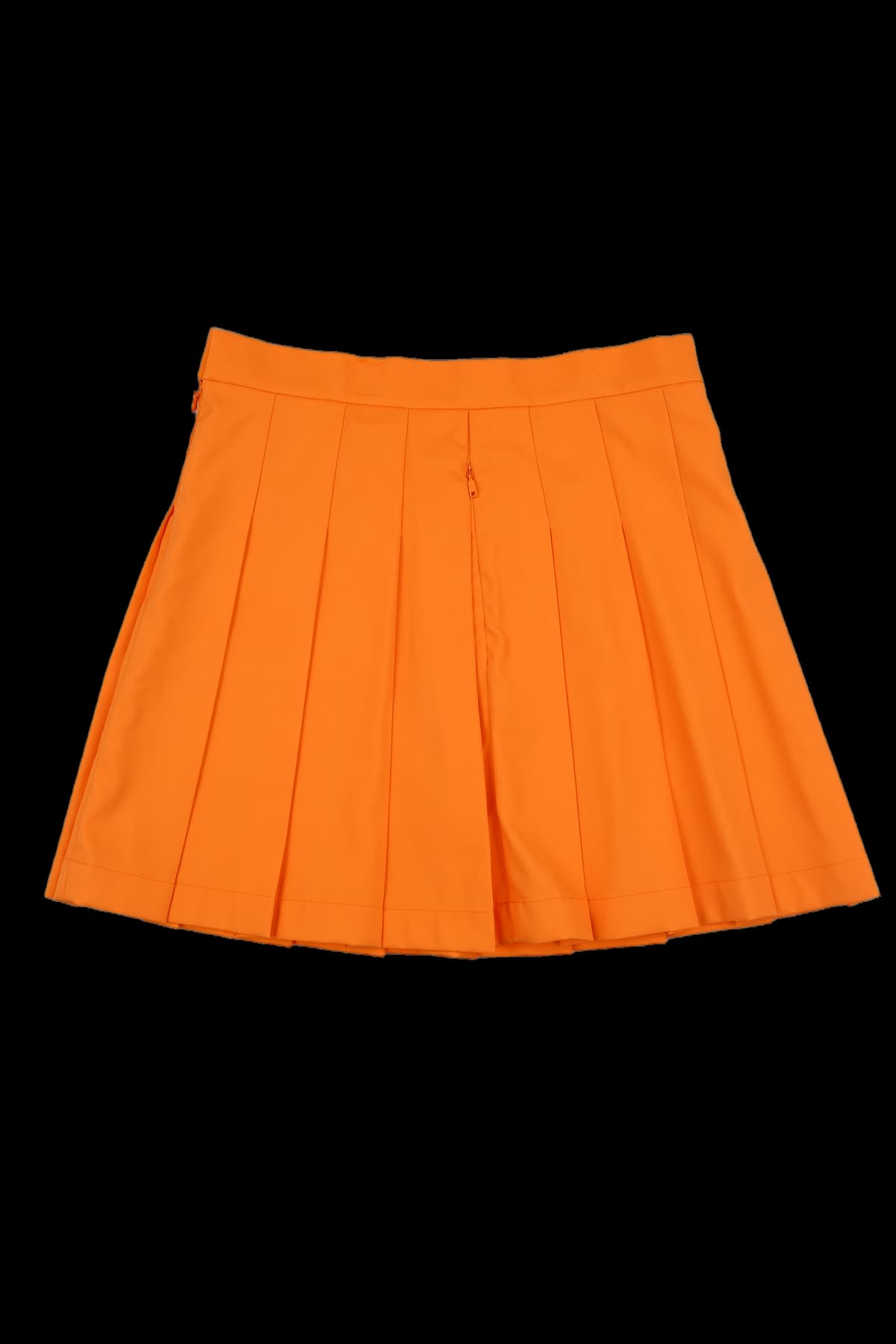 로고 플리츠 스커트