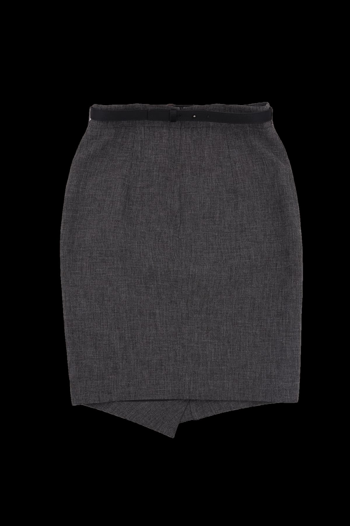 언밸런스 미디스커트