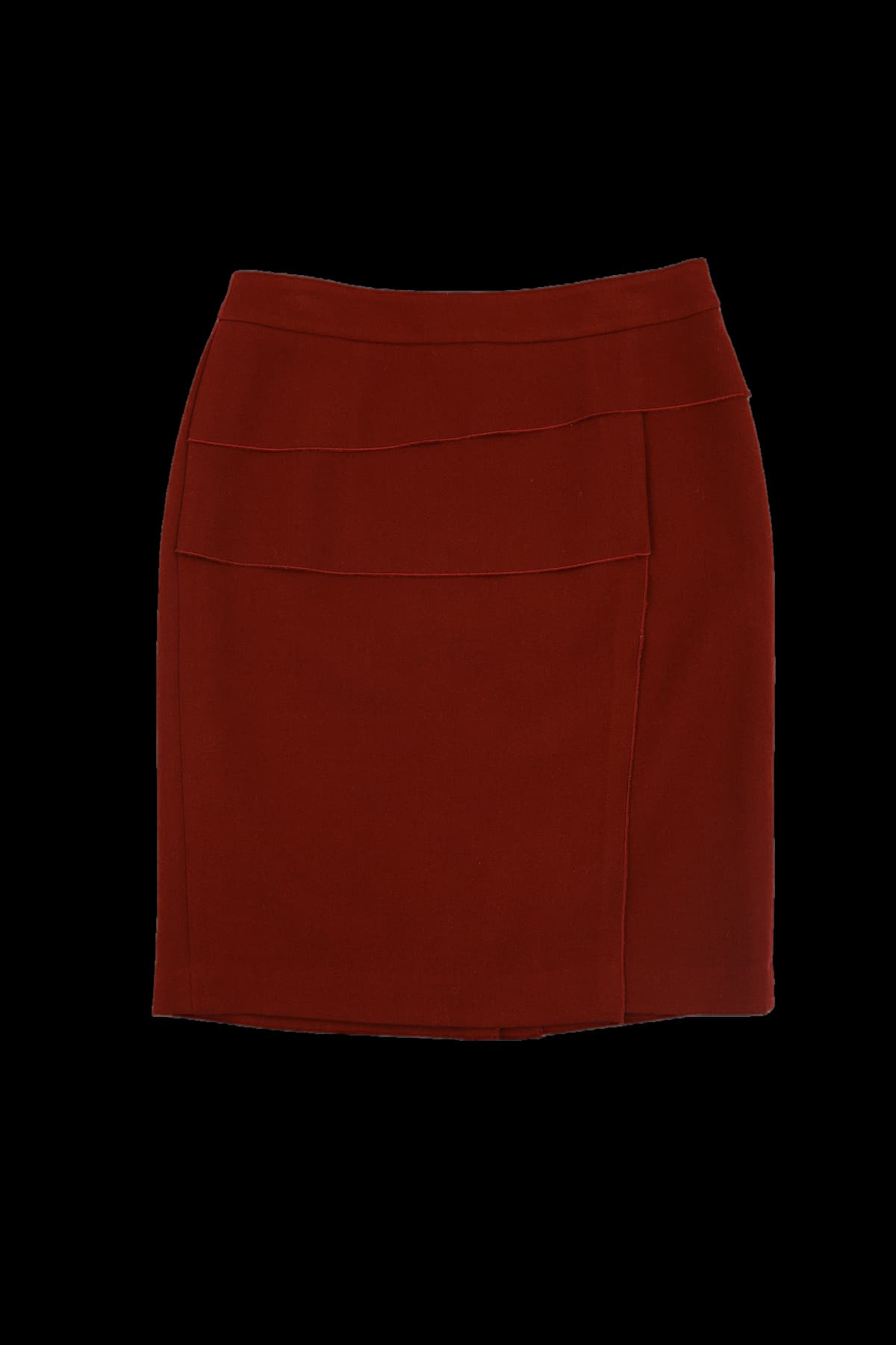 레이어드 미디스커트