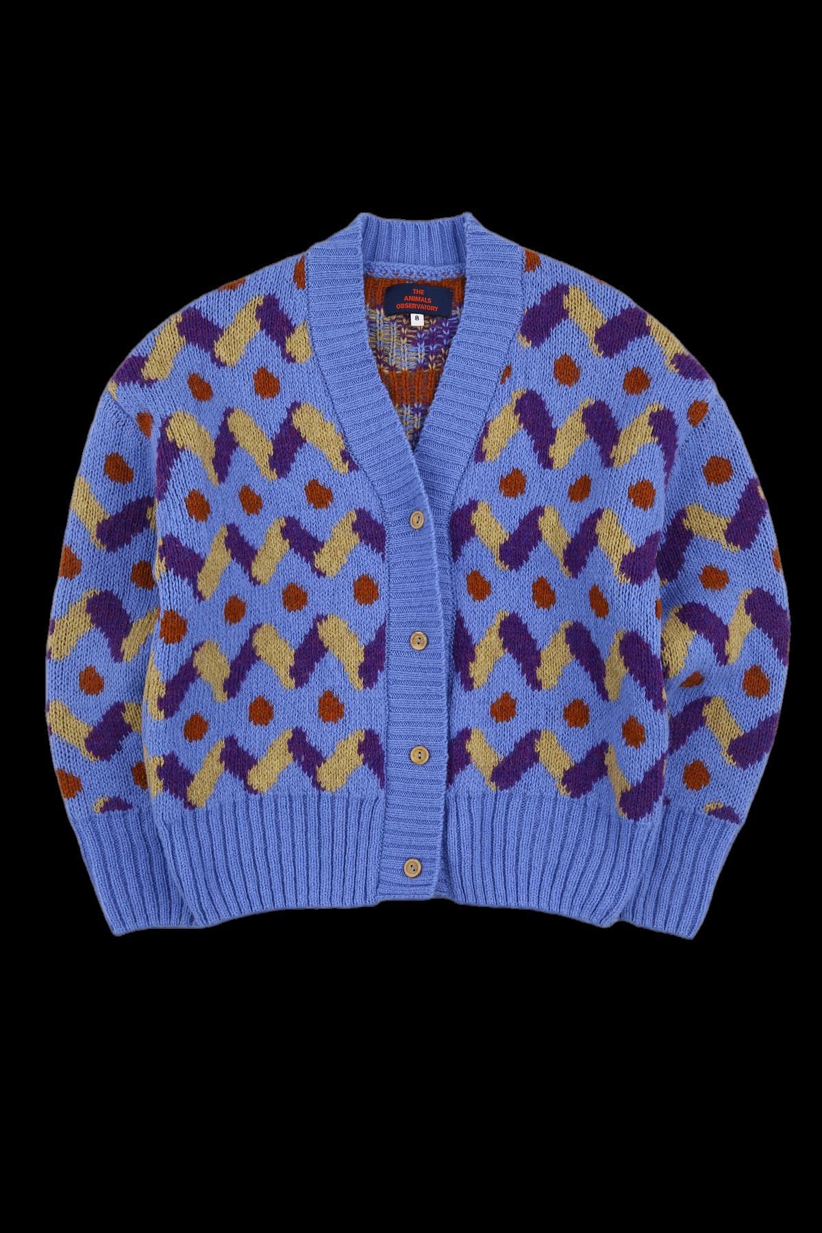 [키즈] 패턴 니트 가디건