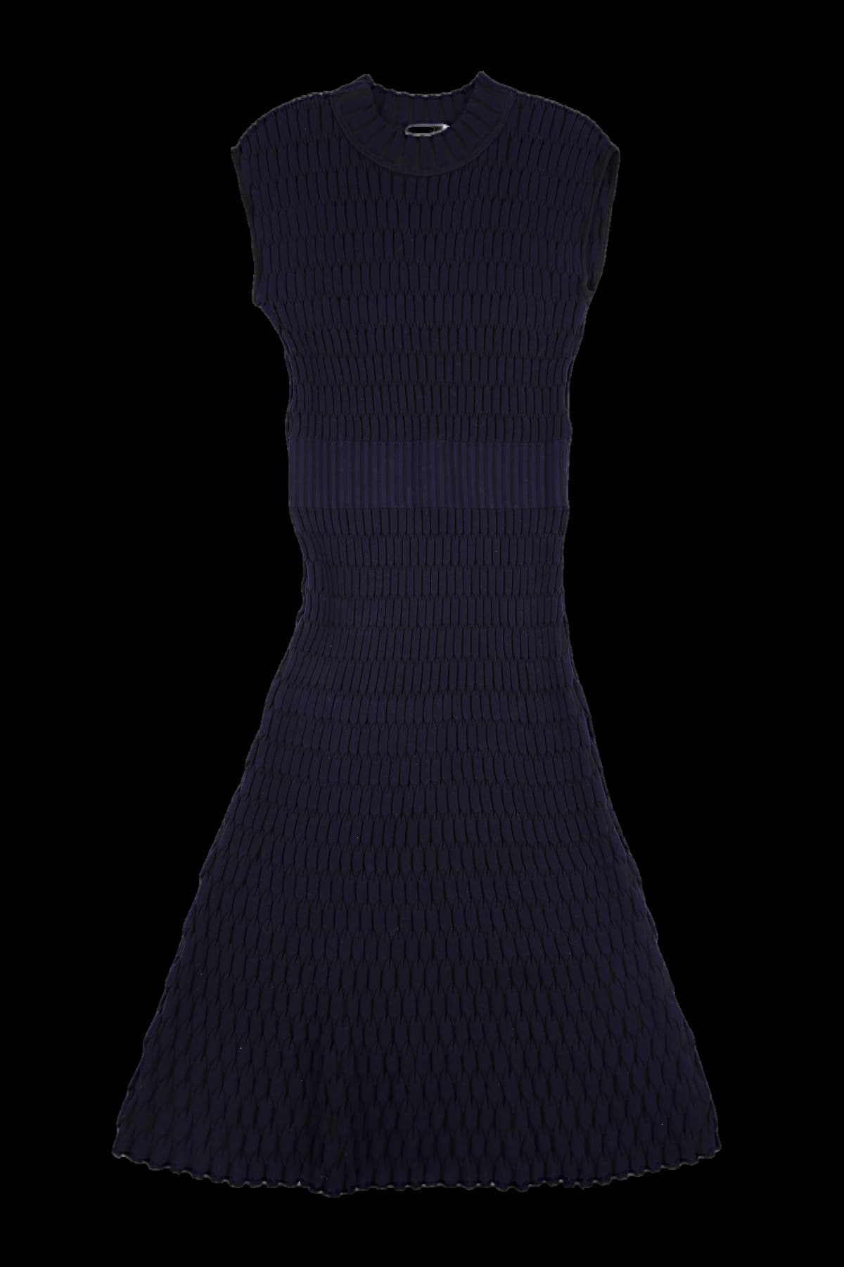 슬리브리스 니트 원피스