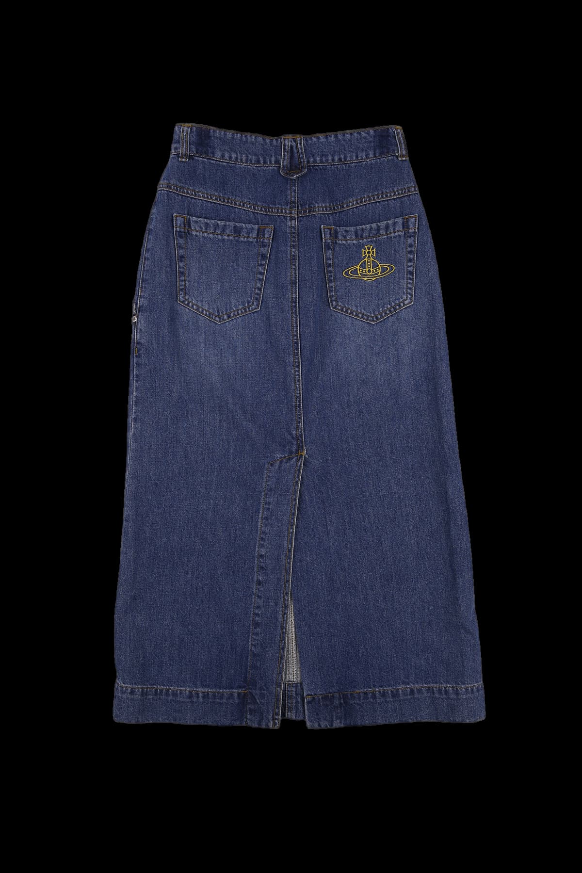 데님 롱 스커트