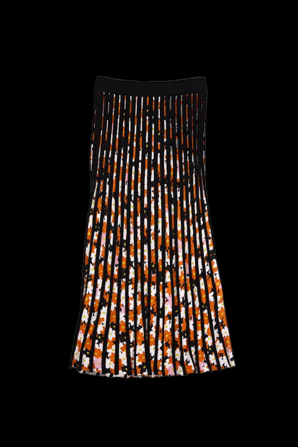 니트 롱 스커트