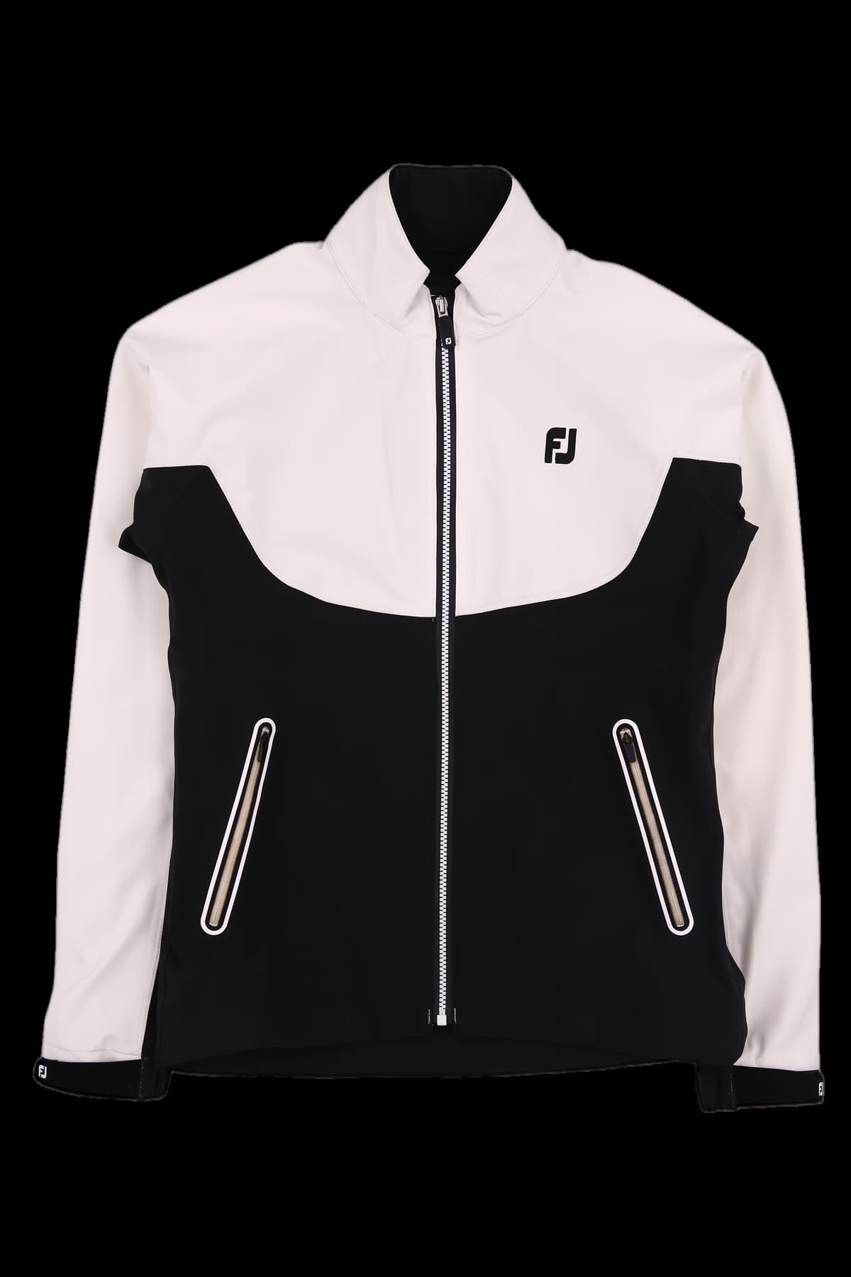 배색 윈드브레이커