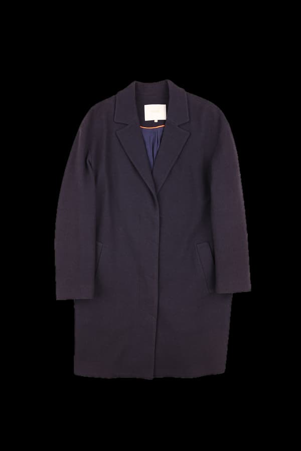 솔리드 울 코트