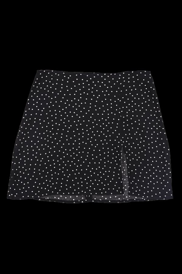 도트 무늬 스커트