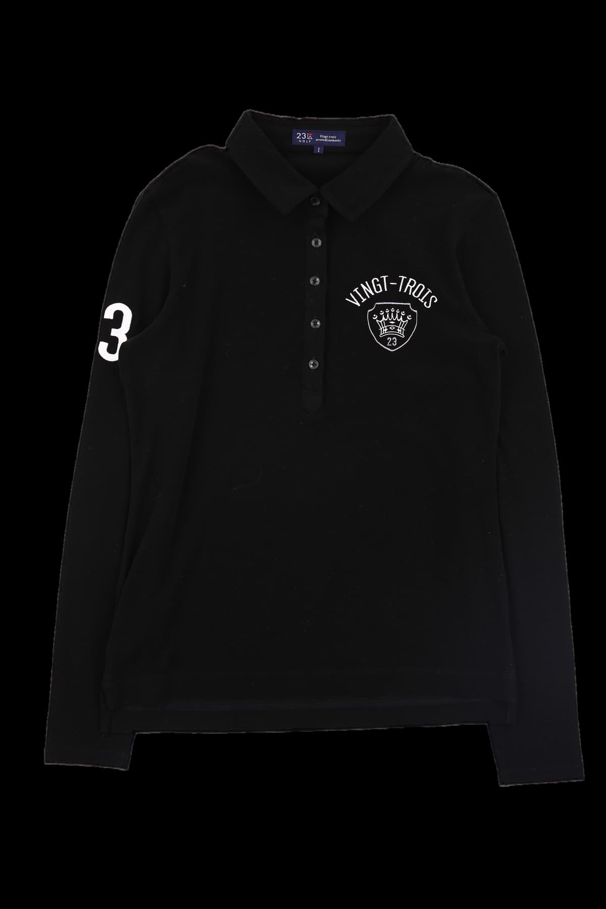 스트레치 긴팔 카라티