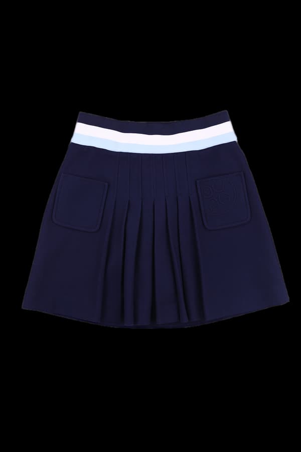 로고 포켓 스커트