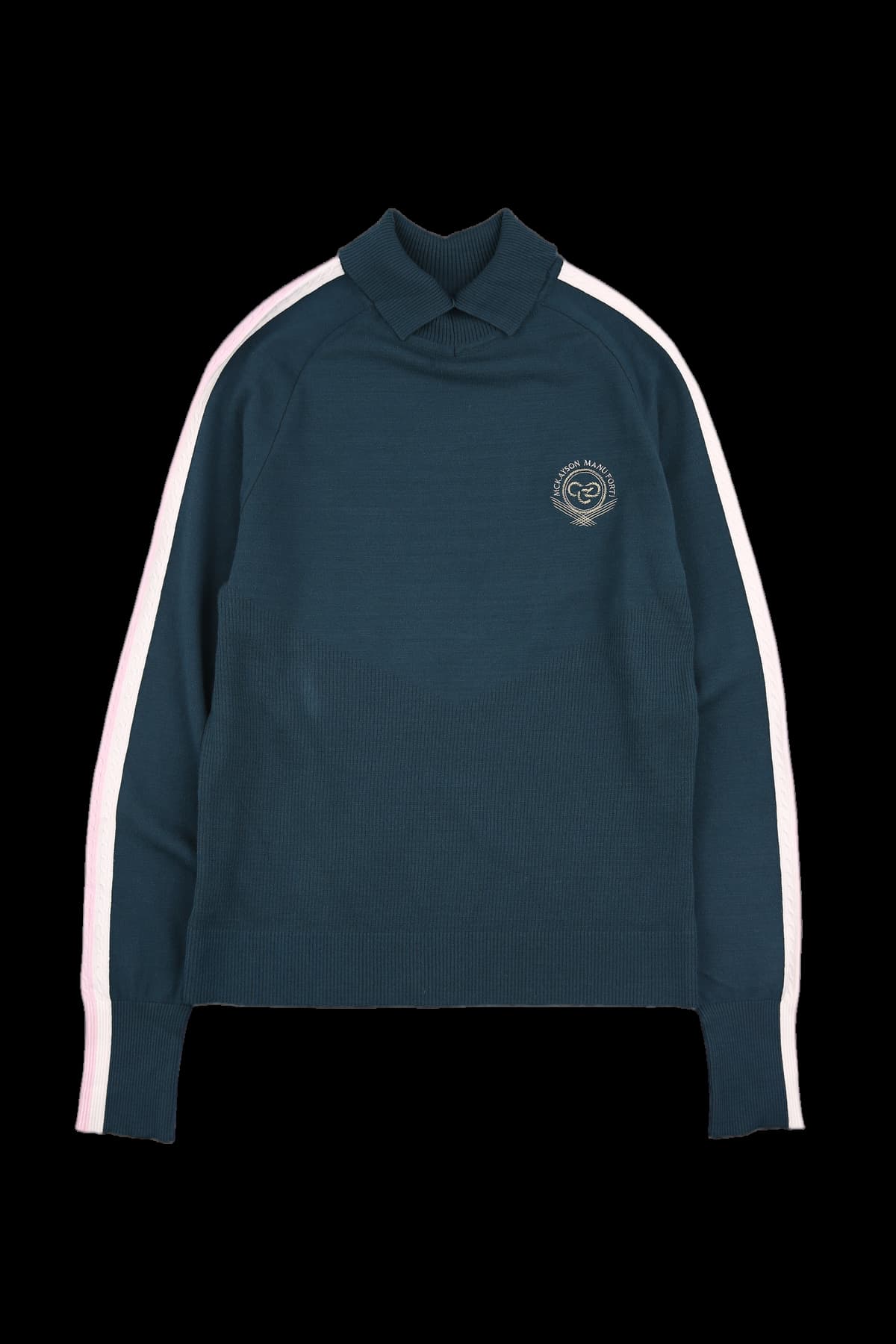 로고 하프넥 니트티