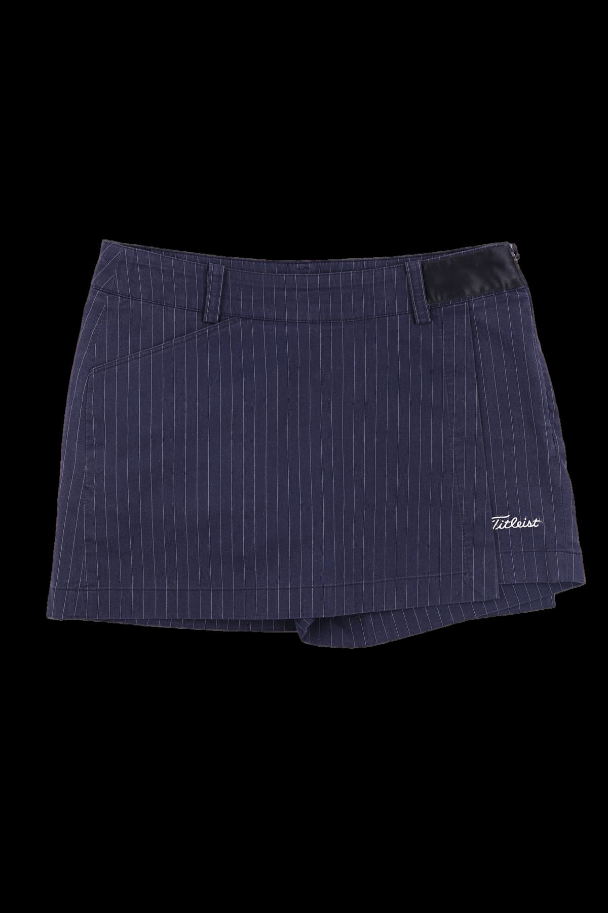 스트라이프 큐롯 팬츠