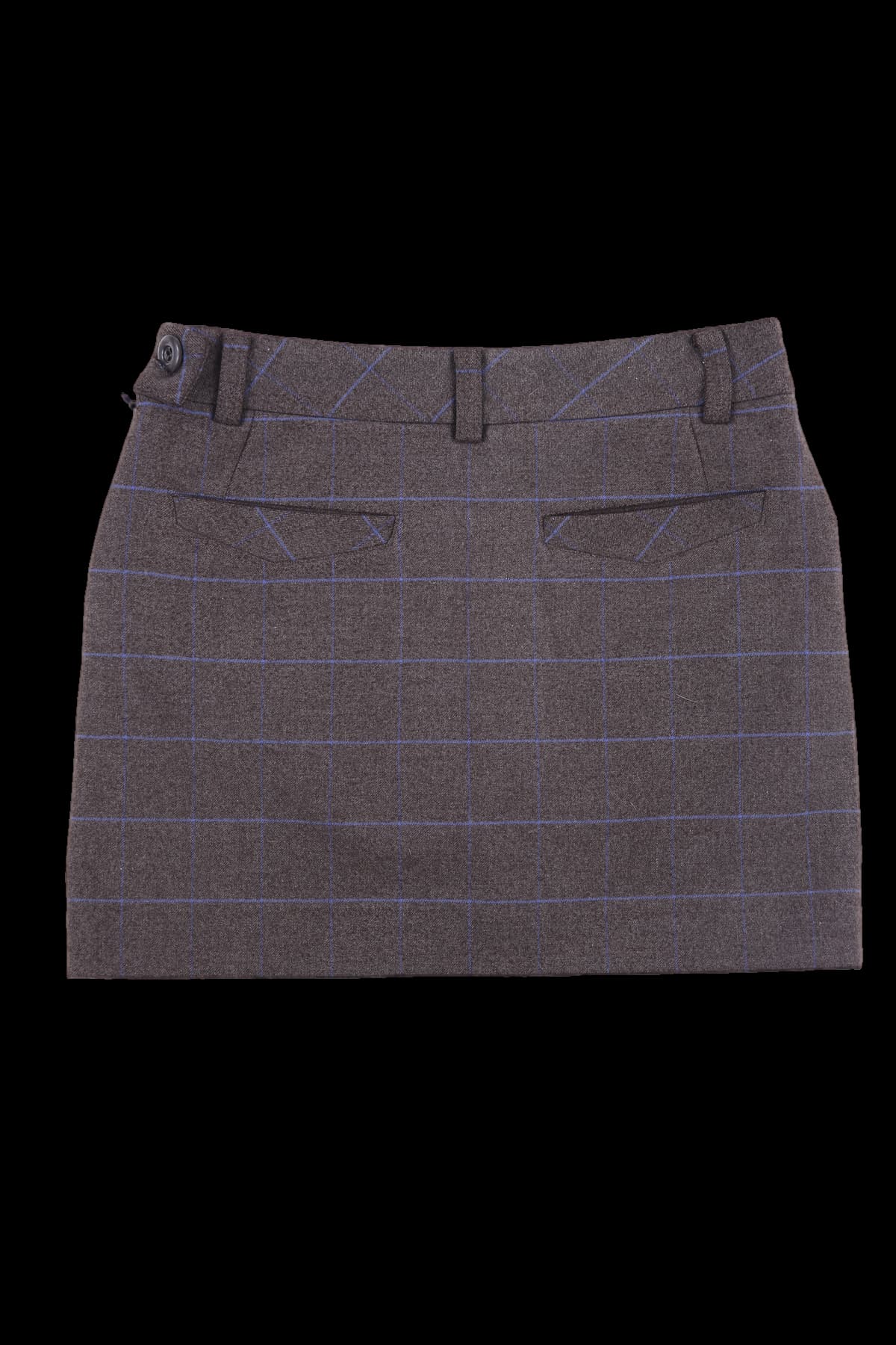 스트레치 울 스커트