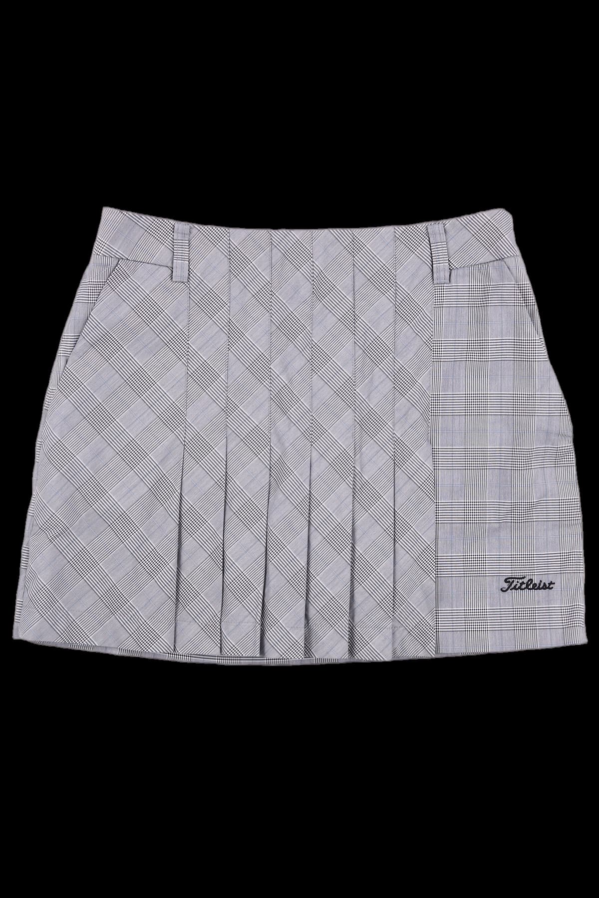 스트레치 플리츠 스커트