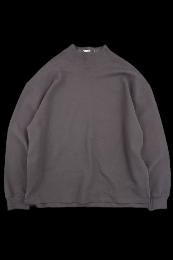 [남성] 워시드 하프넥 티