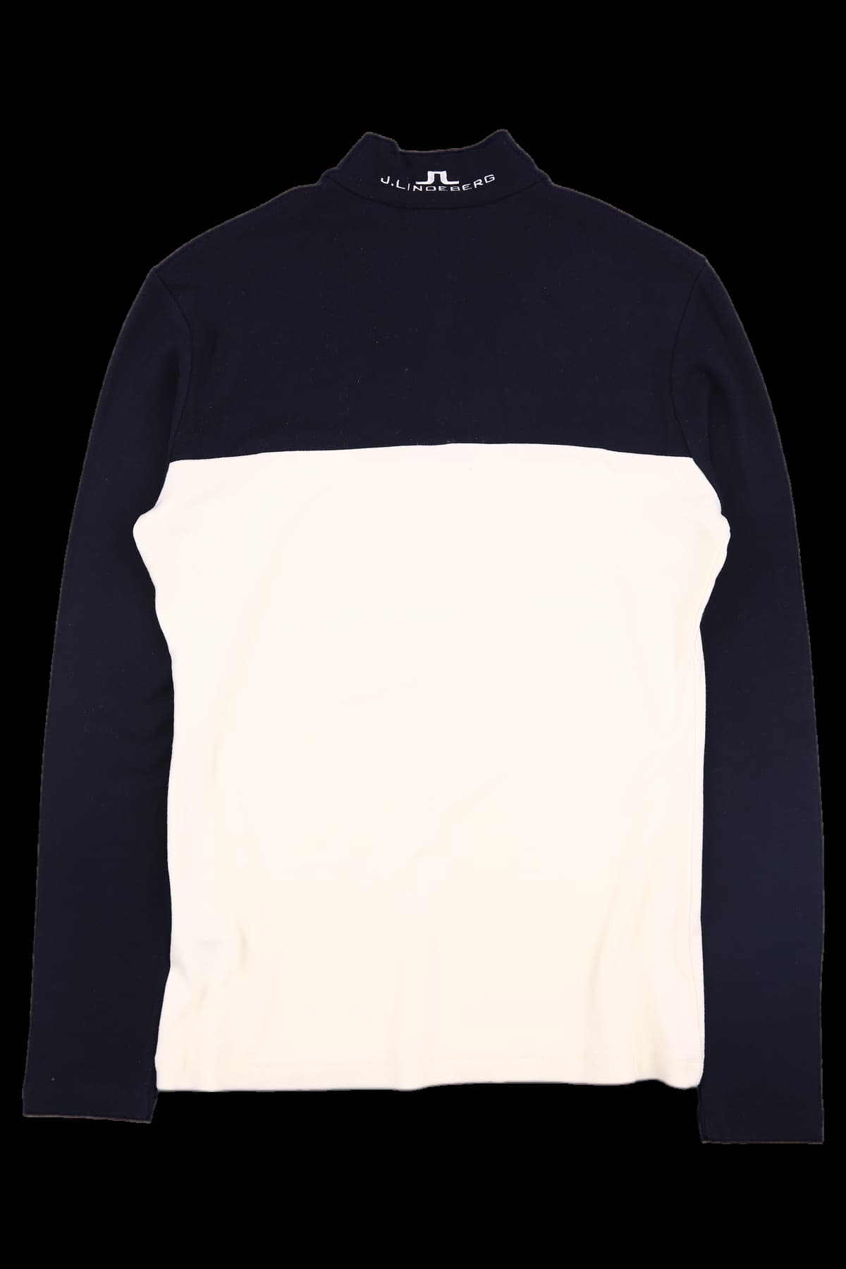 슬림핏 하프넥 티 