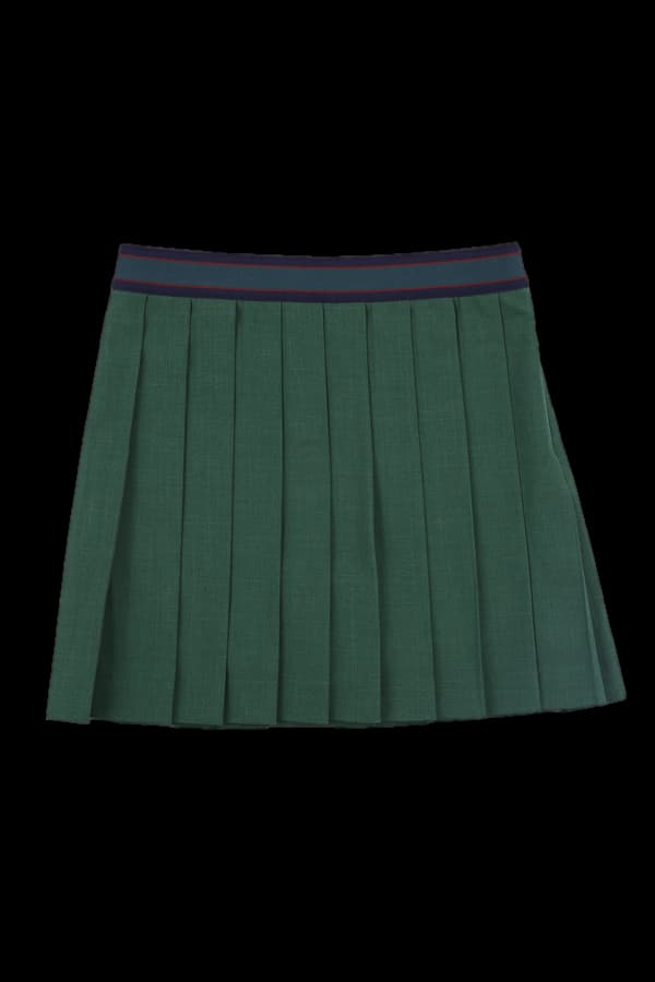 스트레치 플리츠 스커트