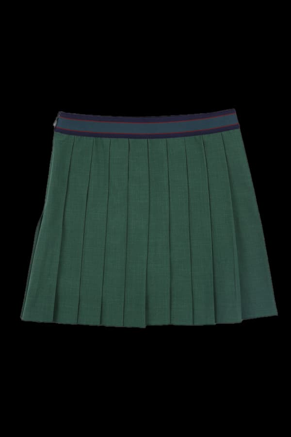 스트레치 플리츠 스커트