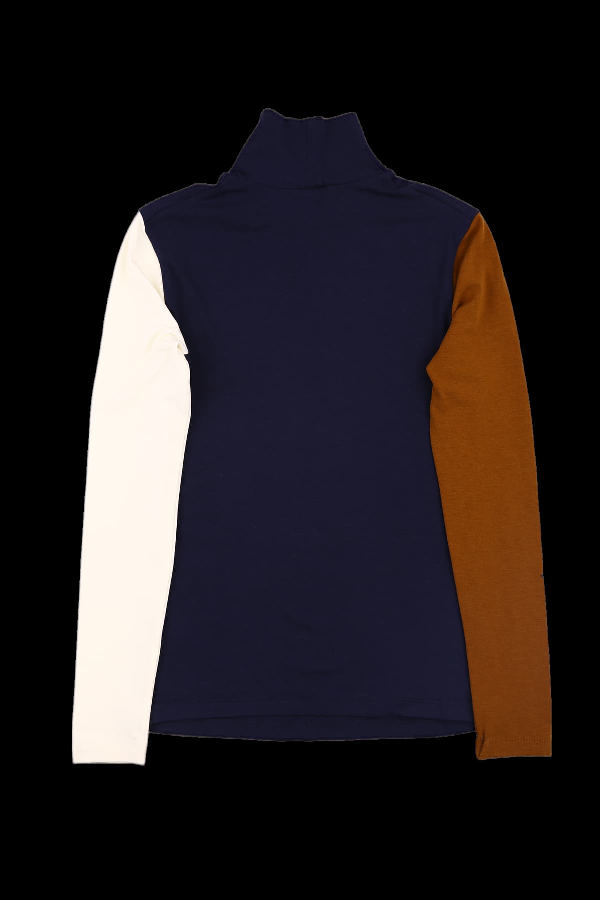 [새상품]로고 하프넥 티