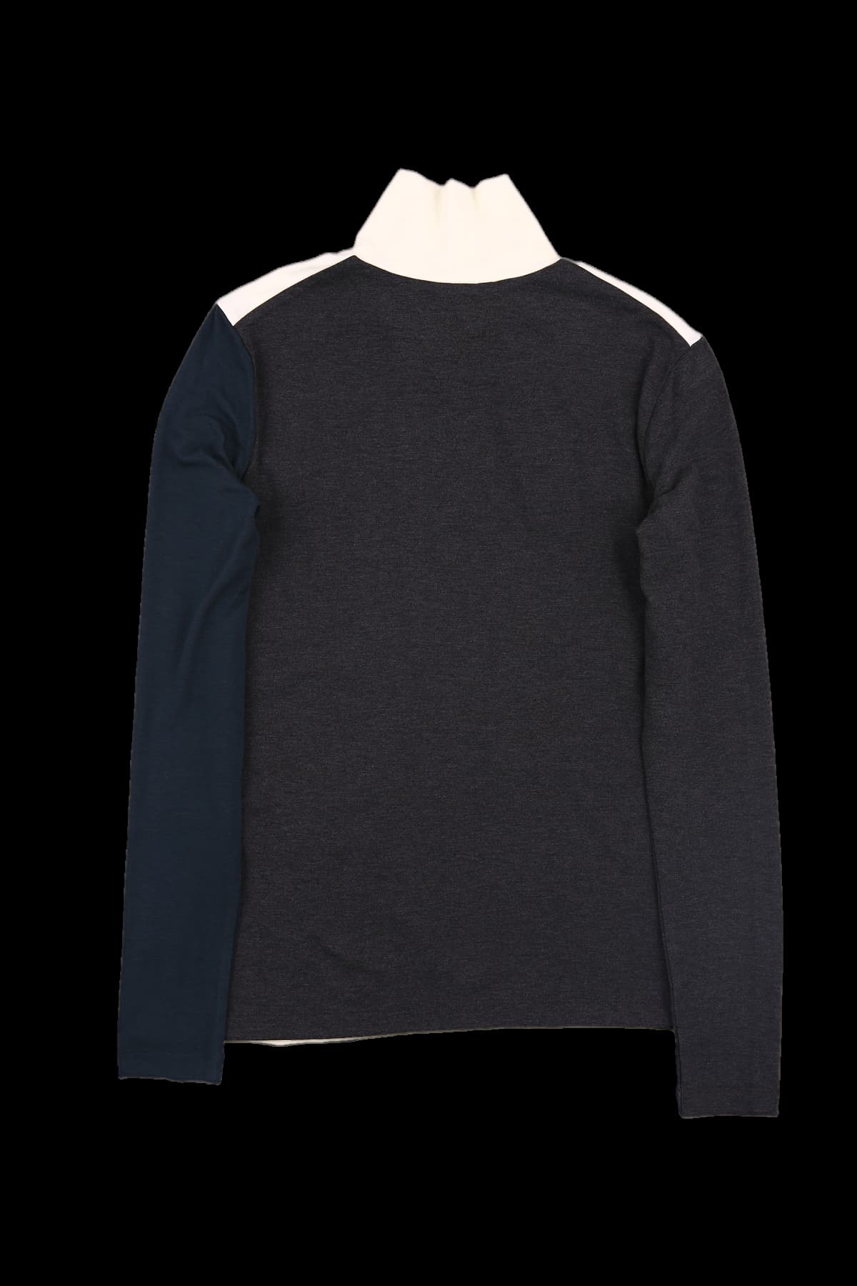 로고 배색 하프넥 티