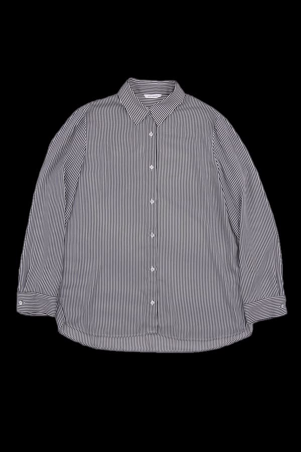 스트라이프 블라우스