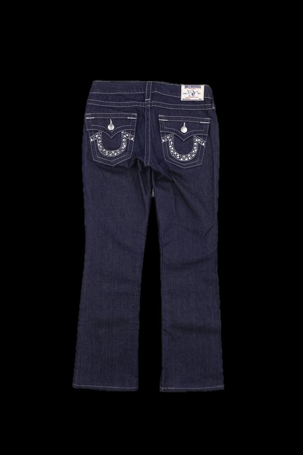 부츠컷데님팬츠