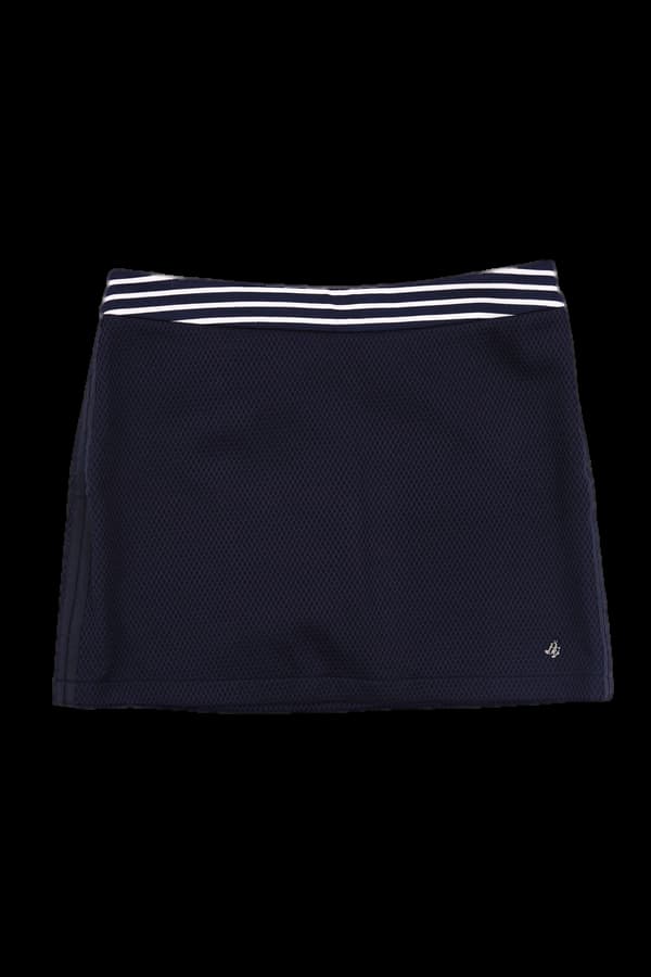 로고 포켓 스커트 