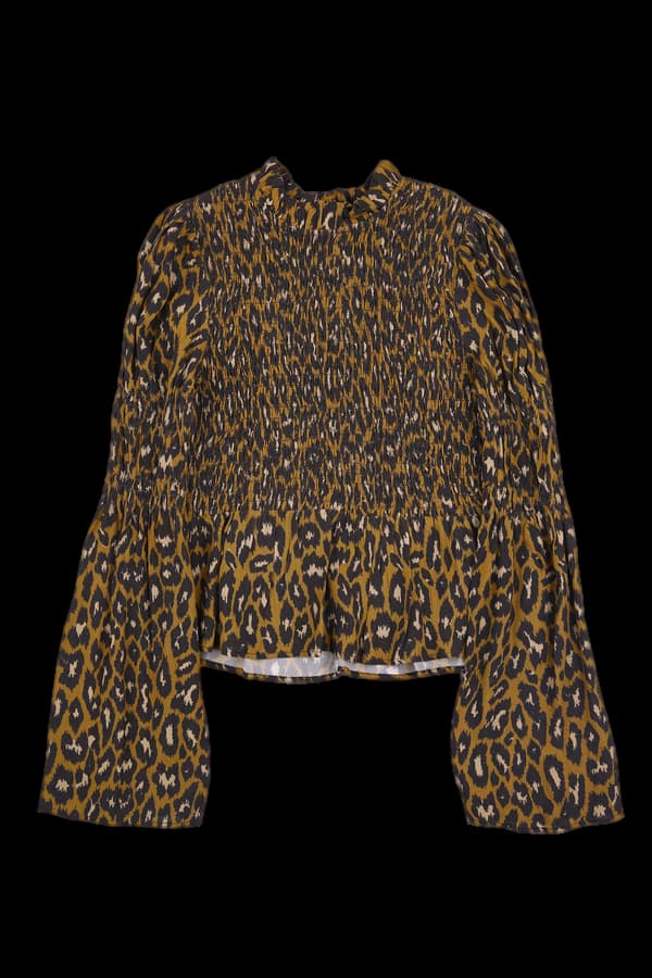 [새상품] 셔링 블라우스