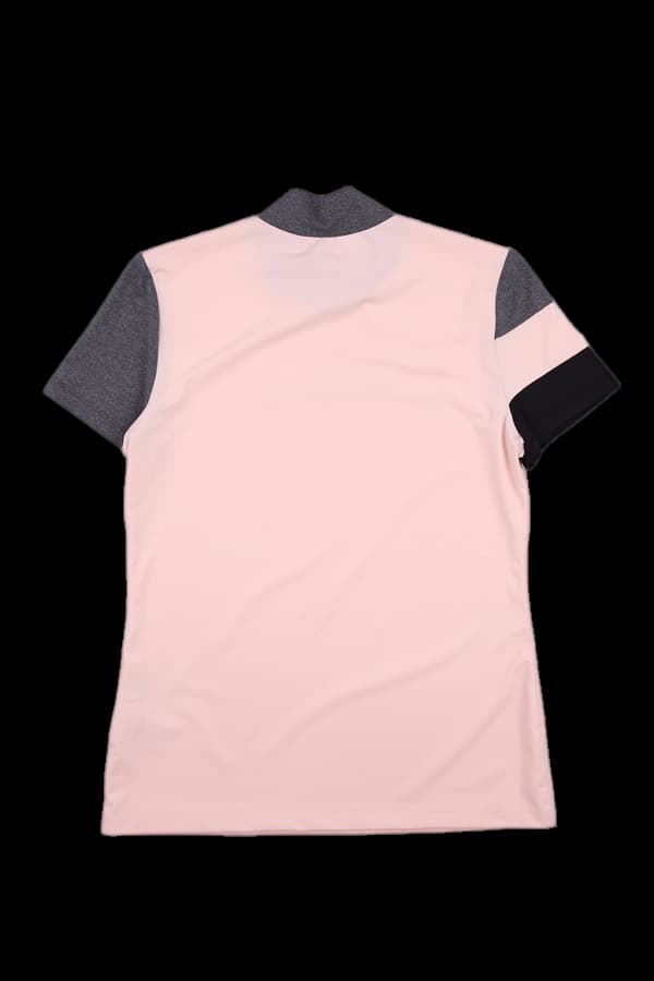 하이넥 반팔티셔츠