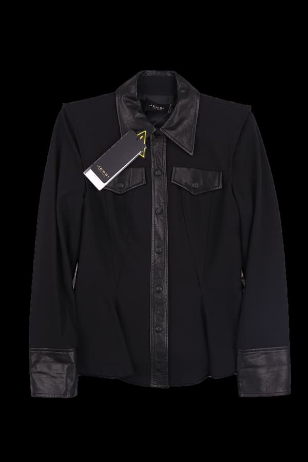 [새상품]가죽셔츠자켓