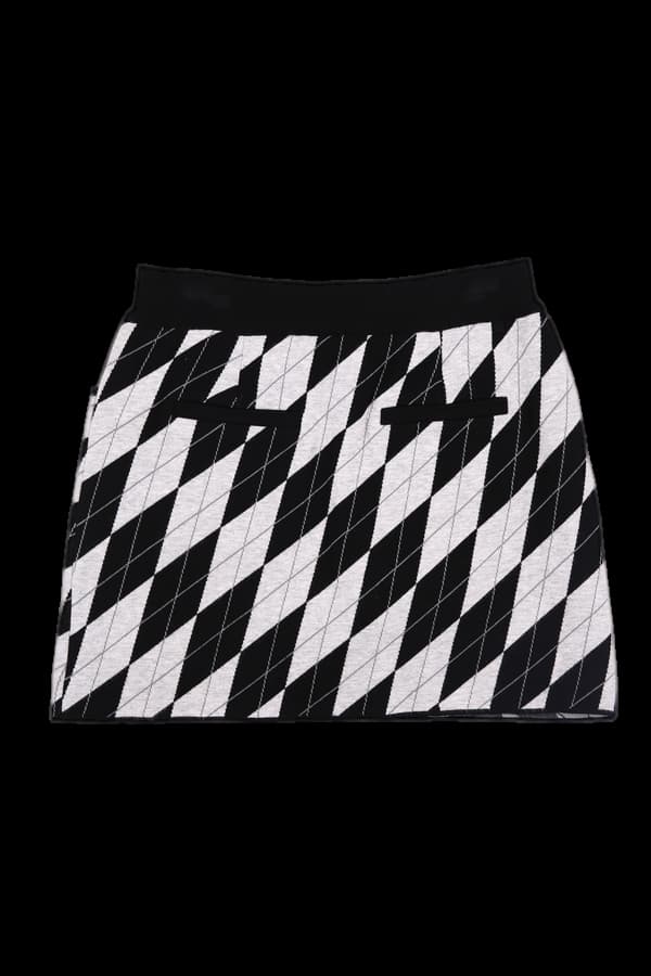 아가일니트스커트