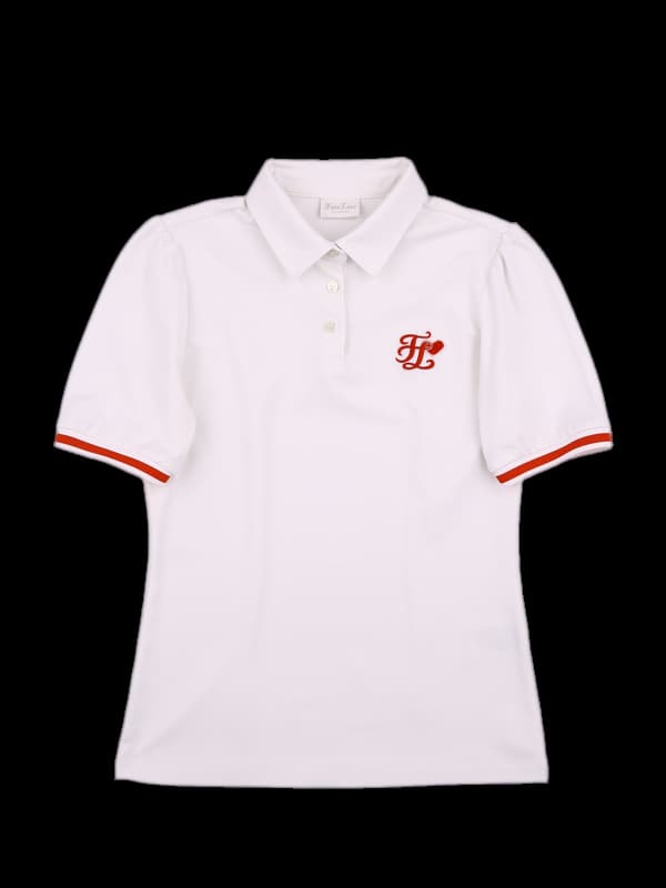 퍼프 로고 반팔 티셔츠