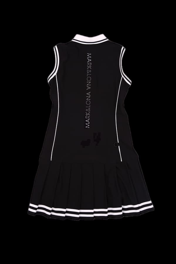 민소매 카라 원피스