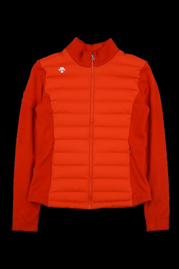 패딩 니트 집업