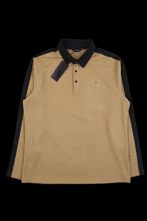 [남성][새상품] 로고 카라 베이직 긴팔티셔츠