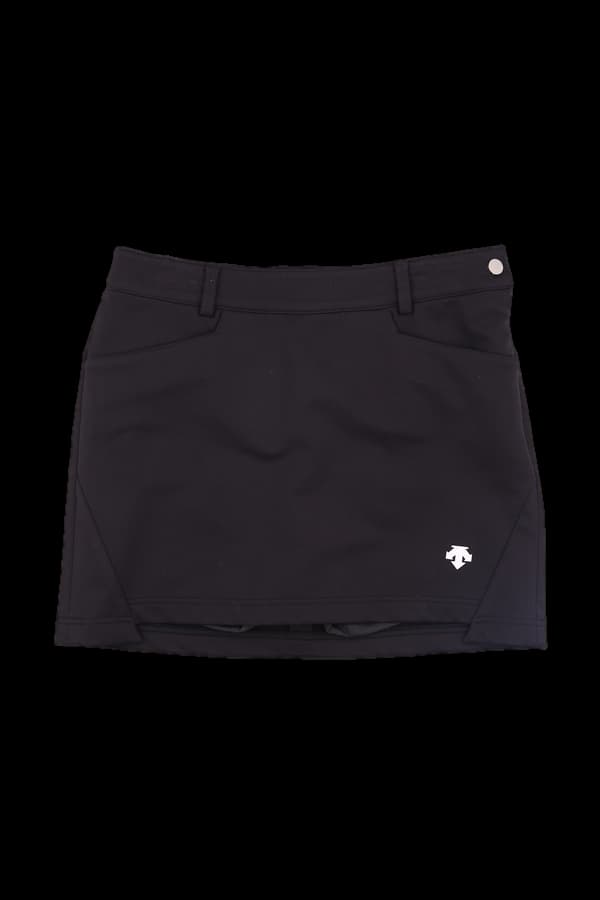 언발 로고 스커트