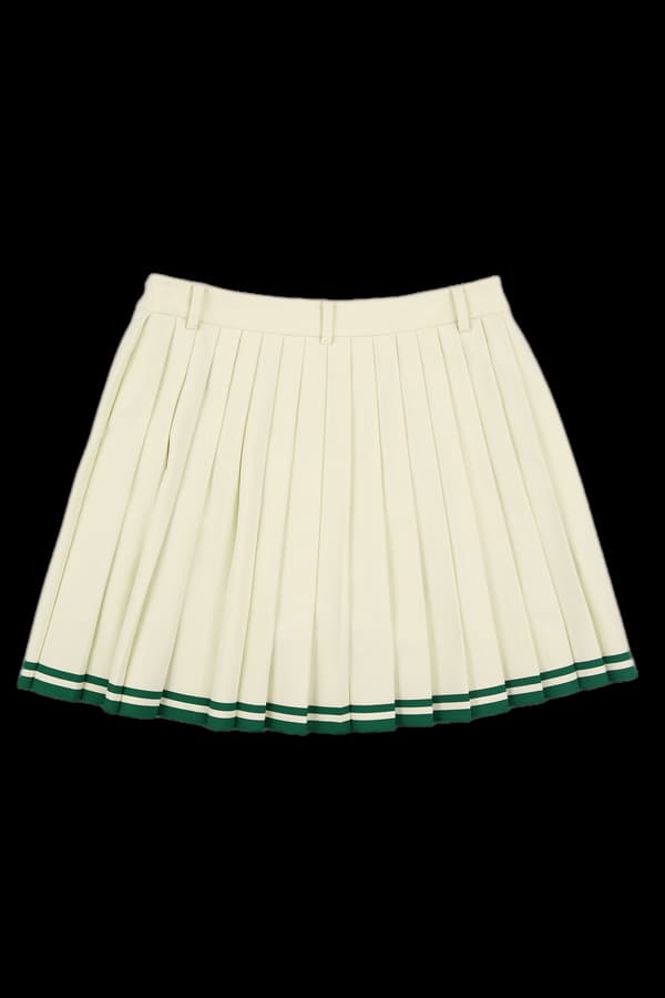  플리츠 플레어스커트 