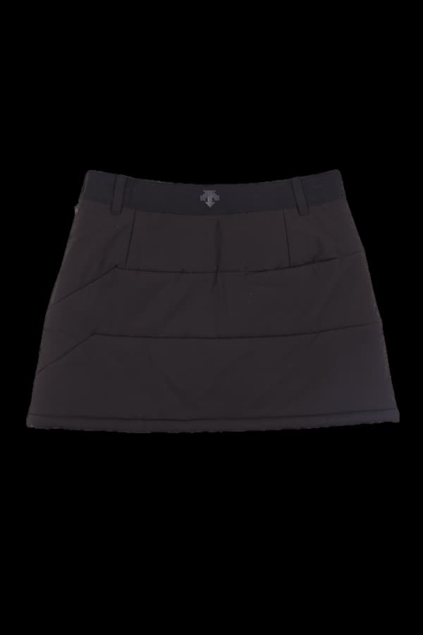 패딩 로고 스커트