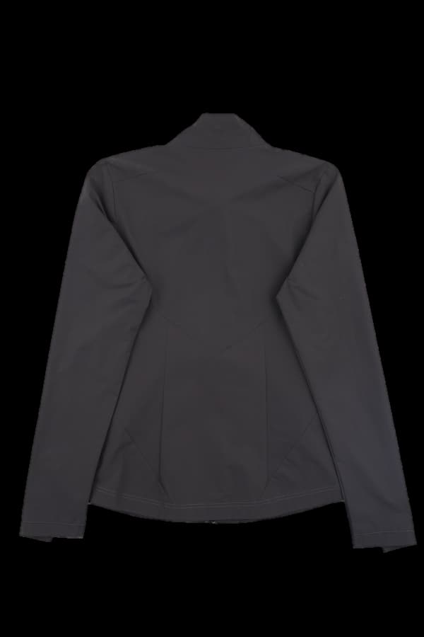 로고 슬림 풀 집업