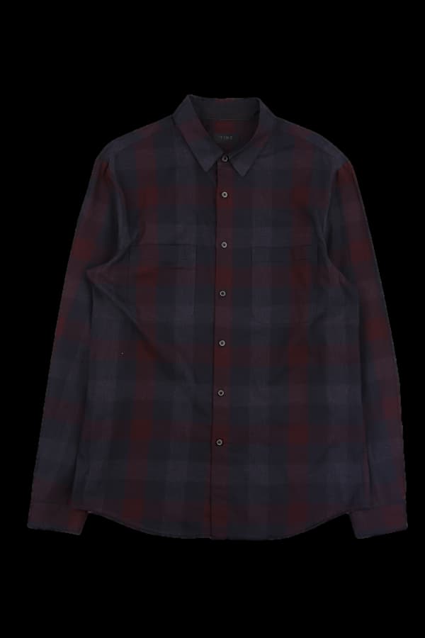 [남성] 체크 베이직 셔츠