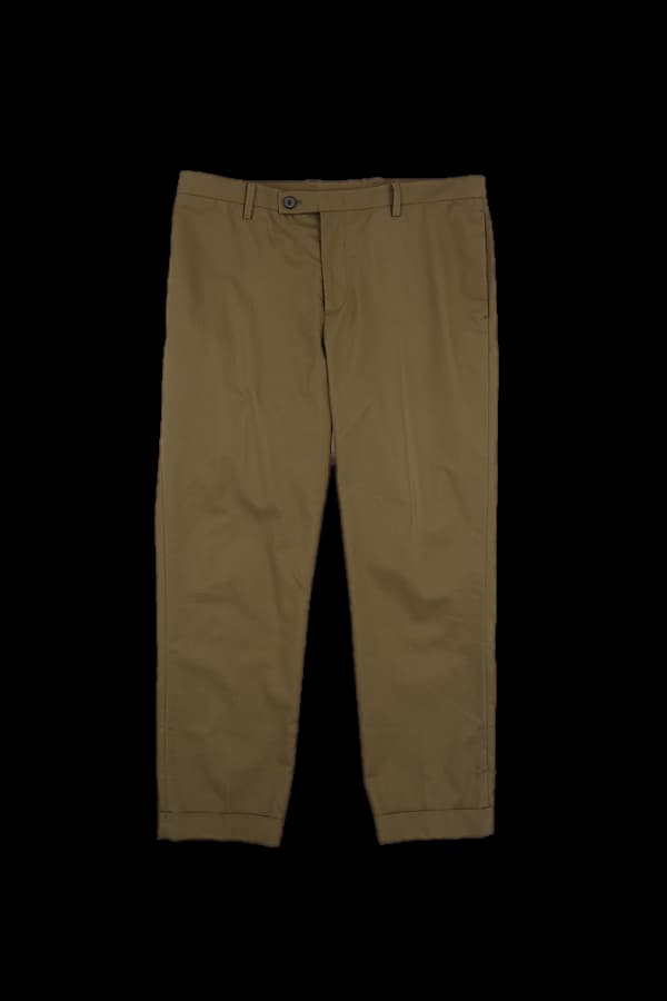 [남성] 사이드 체크 코튼팬츠 